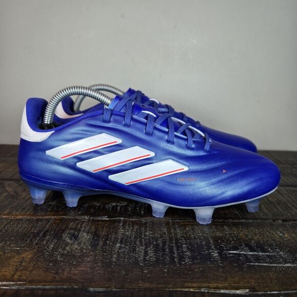 NEW Adidas Copa Pure 2.1 FG Low Womens Size 6 Soccer Cleats Blue White IE4894 - Picture 1 of 11